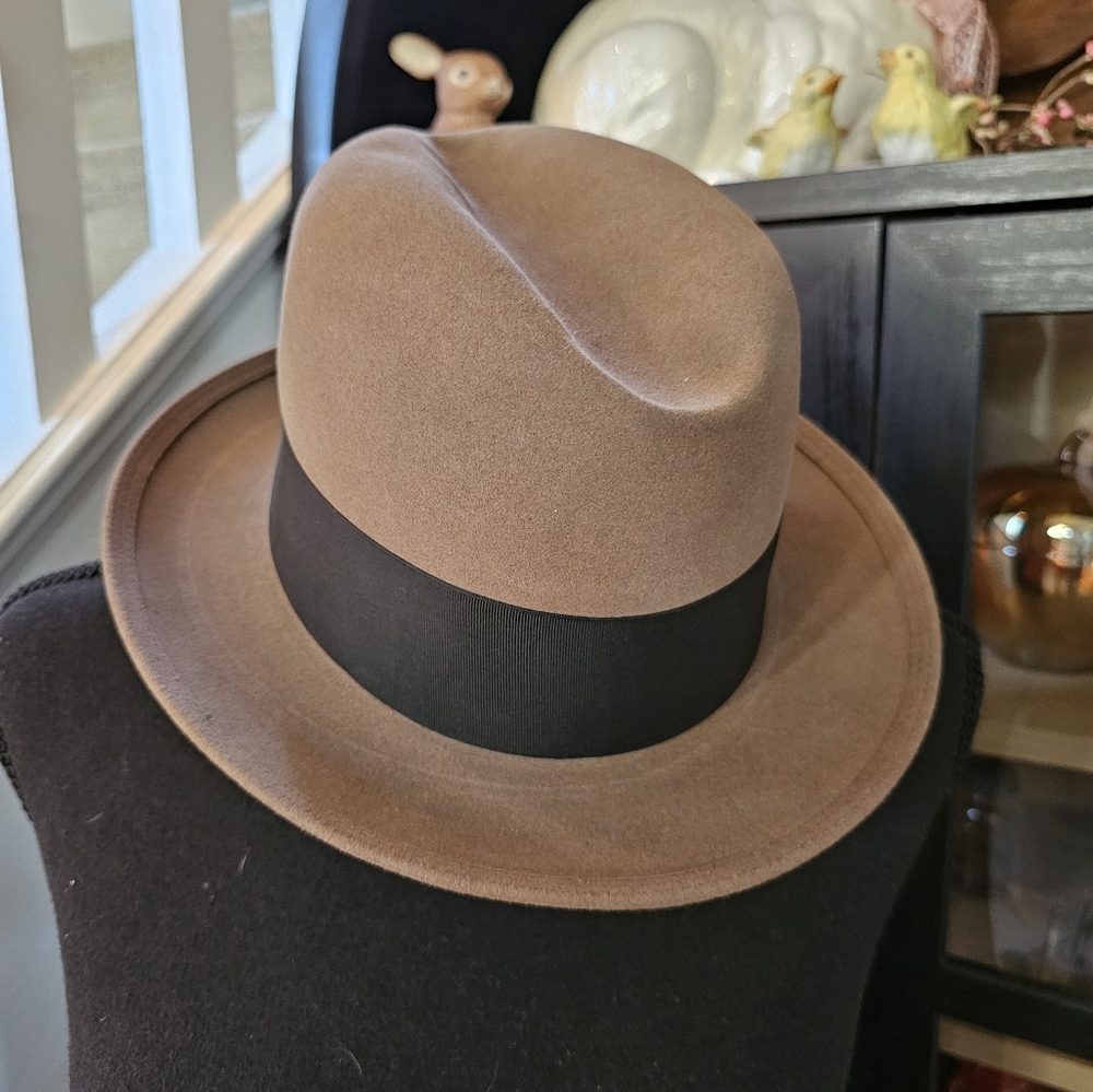 Vintage Mallory Fedora Hat